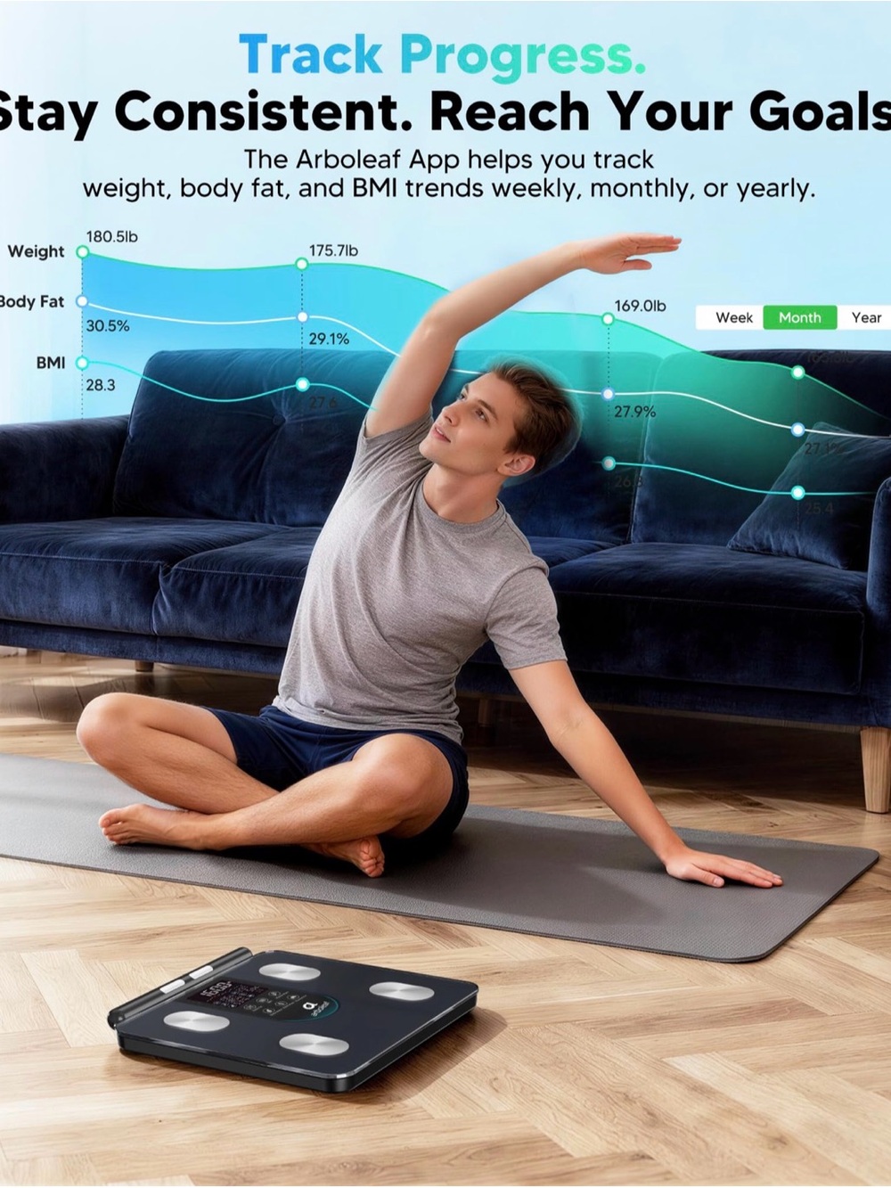 Arboleaf Smart Scale - Picture 3 of 5